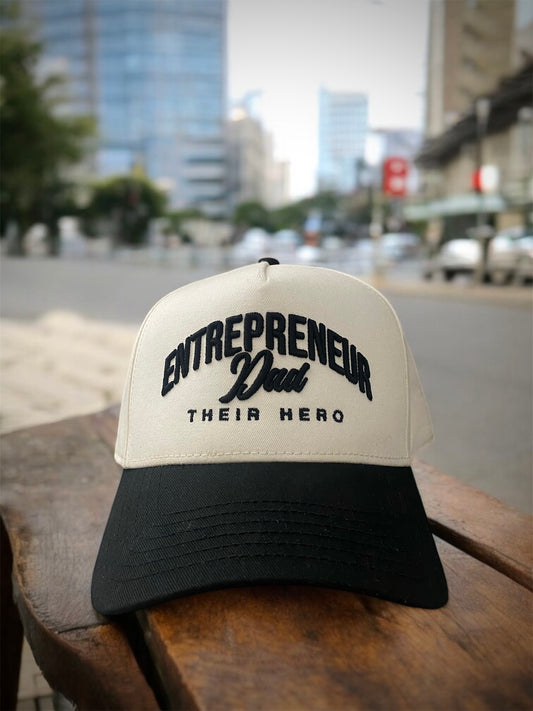 Entrepreneur Dad Two-Tone Frame Cap